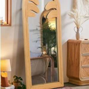 Mirror Rattan Cane