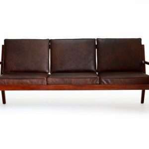 Sofa Fifties 3-Seater Leather