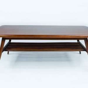 Coffee Table Fifties MDB With Shelf