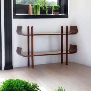 Mini Bookshelf With Two Levels