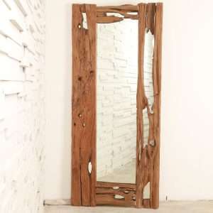 Standing Mirror Reclaimed Teak