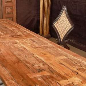 Model Top Table Reclaimed Teak Wood