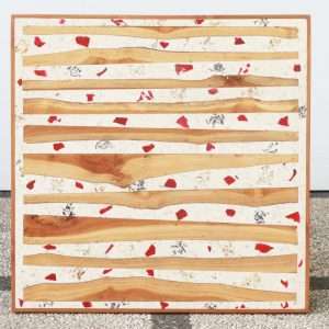 Model Top Table Terrazzo And Teak On Top