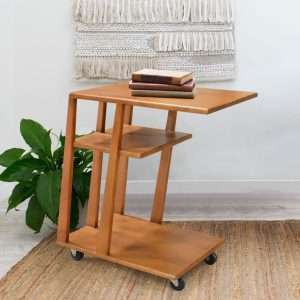 Side Table Harvey With Wheels