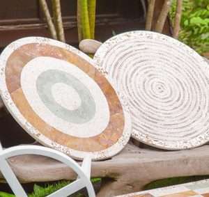 Model Top Table With Prime Stones And Prime Terrazzo