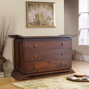 Chest Of 3 Drawers " JAPAN " In Teak Japan Style