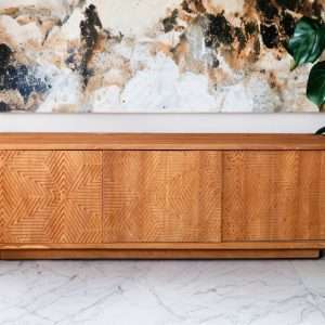 TV Cabinet Linear In Teak