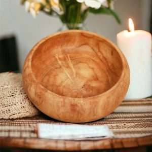Bowl In Teak