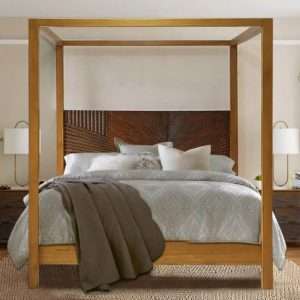 Headboard Carving Plantation Teak