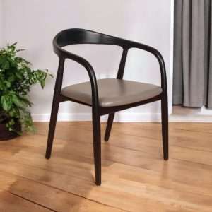 Armchair Round Edge Smooth Plantation Teak