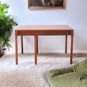 Desk With Carving Drawers Plantation Teak