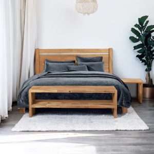 G5 Bed Stick Reclaimed Teak