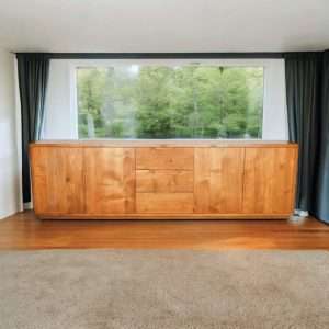 Cabinet Console Flat With Hidden Handle