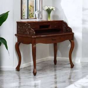 British Colonial Desk Plantation Teak