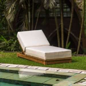 Single / Double Sunbed " CASA " Plantation Teak