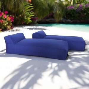 Sunbed Puffy " BELUGA "