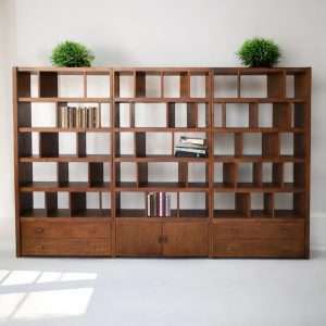 Bookshelf Random Shelf Plantation Teak
