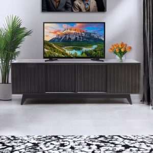 TV Cabinet Sliding Doors " POSHE " Plantation Teak