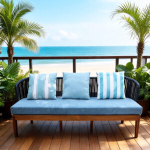 Sofa " Hiba Rope " Plantation Teak