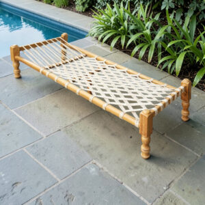 Sunbed Bench " NETAR " Plantation Teak